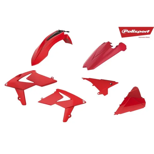 Kit plastiques POLISPORT rouge