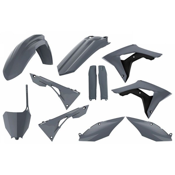 Kit plastiques POLISPORT gris 