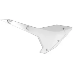 Plaques latérales POLISPORT transparent 