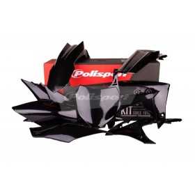 Kit plastique POLISPORT noir 