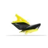 Plaques latérales POLISPORT couleur origine (10-12) jaune/noir Suzuki RM-Z250