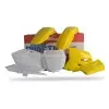 Kit plastique POLISPORT couleur origine Suzuki RM125/RM250