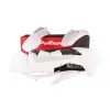 Kit plastique POLISPORT blanc KTM