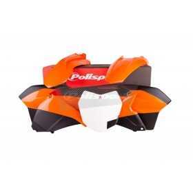 Kit plastique POLISPORT couleur 
