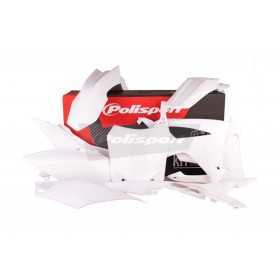 Kit plastique POLISPORT blanc 