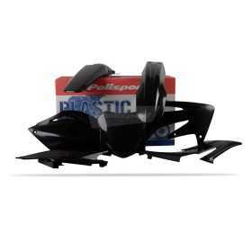 Kit plastique POLISPORT noir 