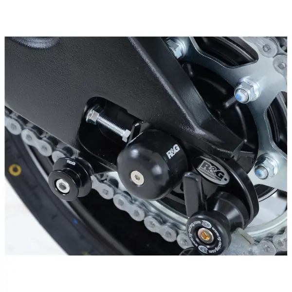 Protection de bras oscillant R&G RACING noir Suzuki GSX-S 1000 ABS/FA
