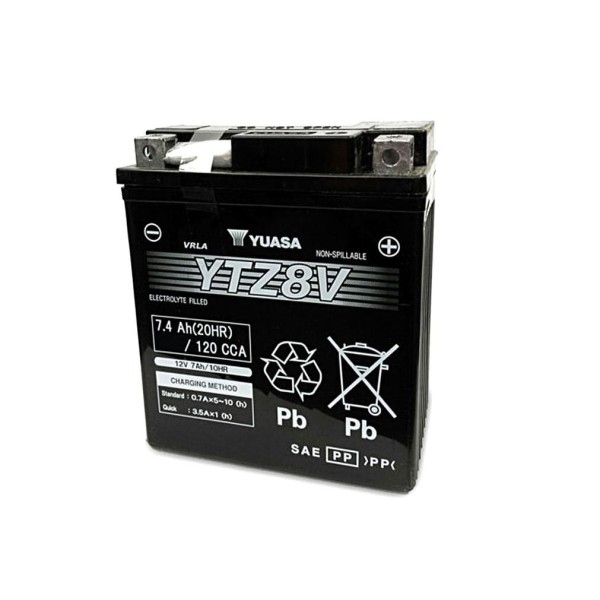 Batterie YUASA YTZ8V sans 