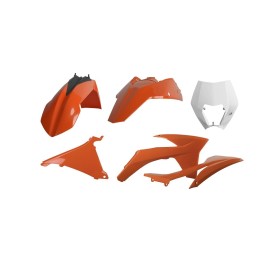 Kit plastique POLISPORT couleur origine (12-13) KTM XCF-W