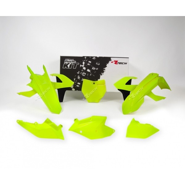 Kit plastique RACETECH jaune 