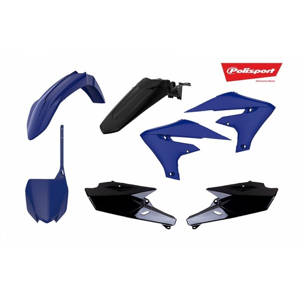 Kit plastiques POLISPORT bleu/noir 