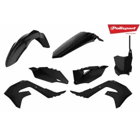 Kit plastiques POLISPORT noir 