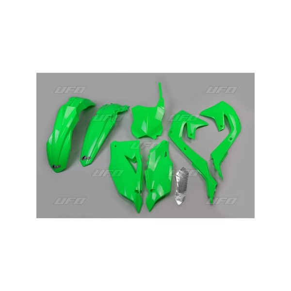 Kit plastiques UFO vert 