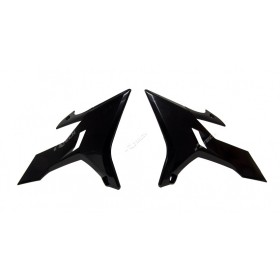 Ouïes de radiateur RACETECH Revolution noir Yamaha YZ125/250