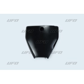 Plaque numéro frontale UFO noir Husqvarna TC85