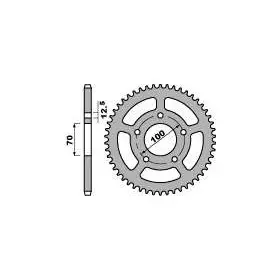 Couronne PBR 44 dents