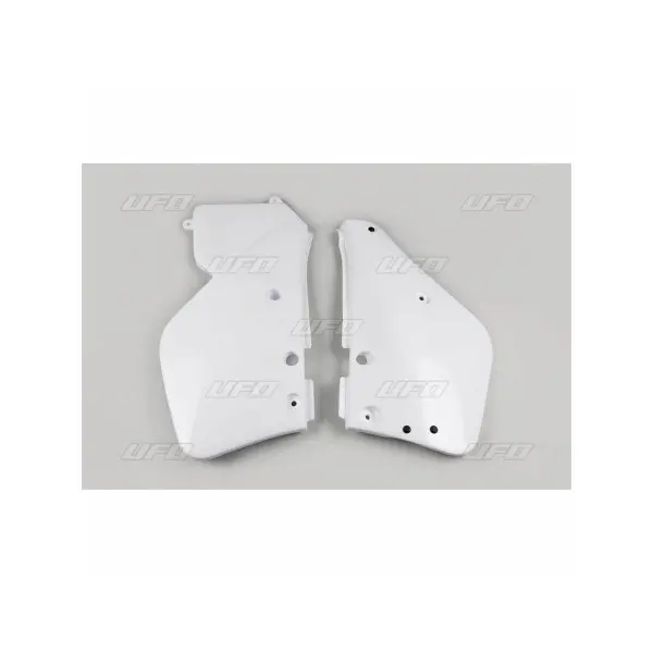 Plaques latérales UFO blanc Yamaha