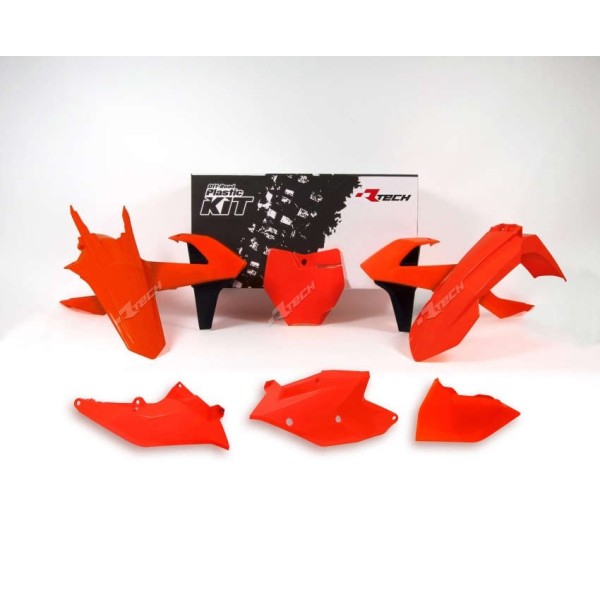 Kit plastique RACETECH orange 