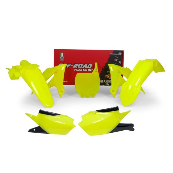 Kit plastique RACETECH jaune 