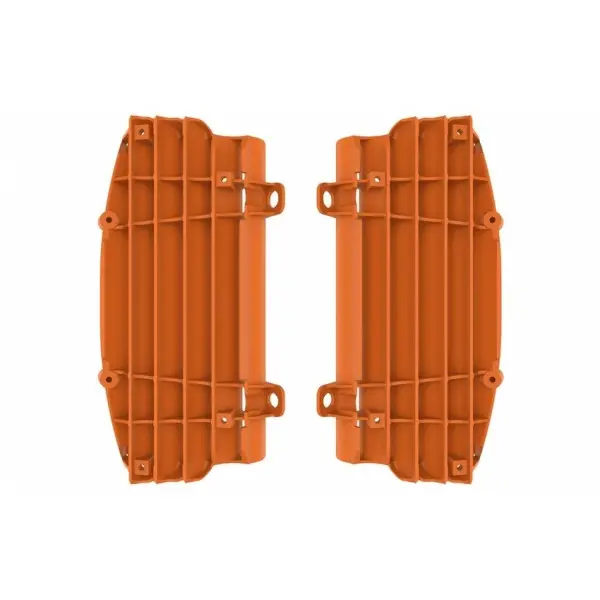 Cache radiateur POLISPORT orange