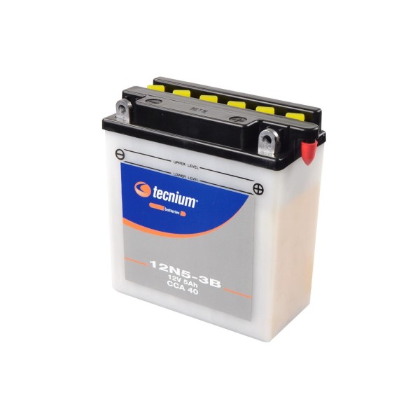 Batterie TECNIUM 12N5.5-3B conventionnelle 