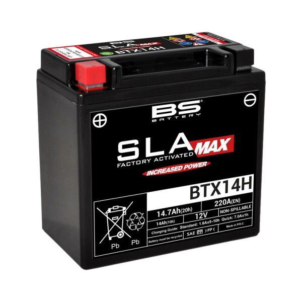 Batterie BS BATTERY BTX14H 