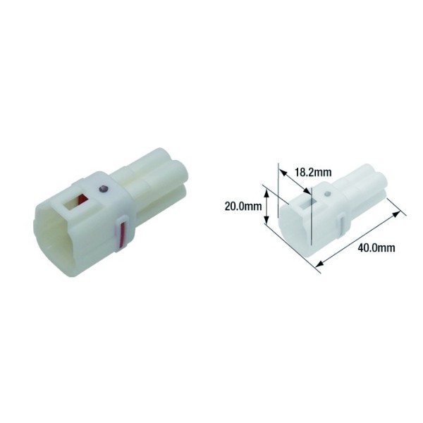 Connectique électrique femelle étanche 