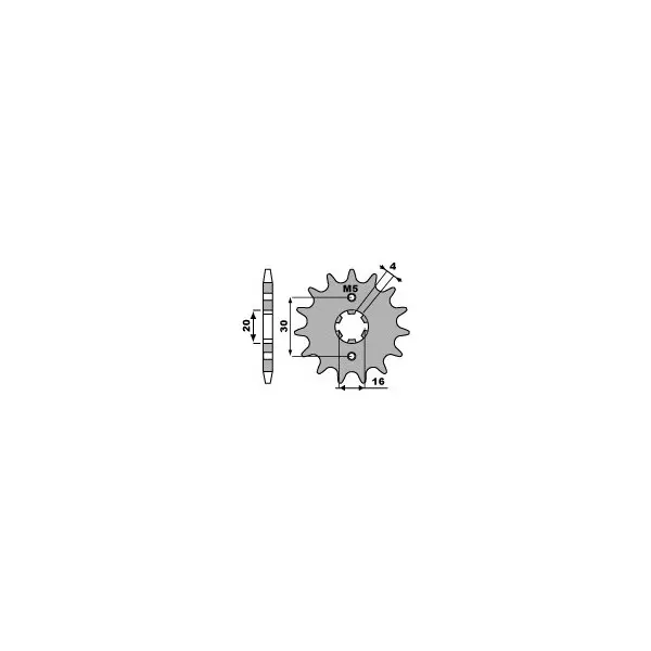 Pignon PBR acier standard 2177 - 428