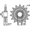 Pignon PBR 13 dents 