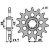 Pignon PBR 15 dents 
