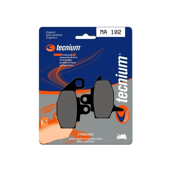 Plaquettes de frein TECNIUM route organique - MA102