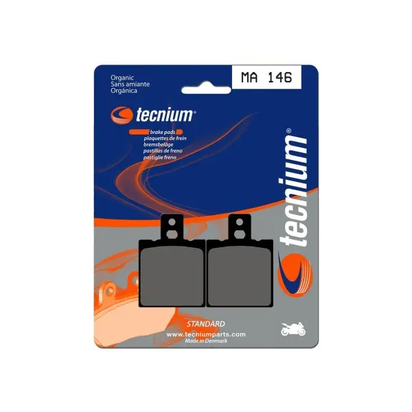 Plaquettes de frein TECNIUM route organique - MA146
