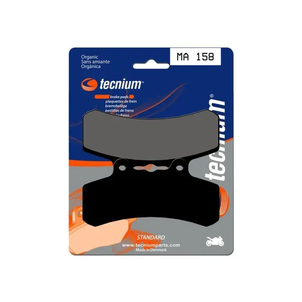 Plaquettes de frein TECNIUM route organique - MA158
