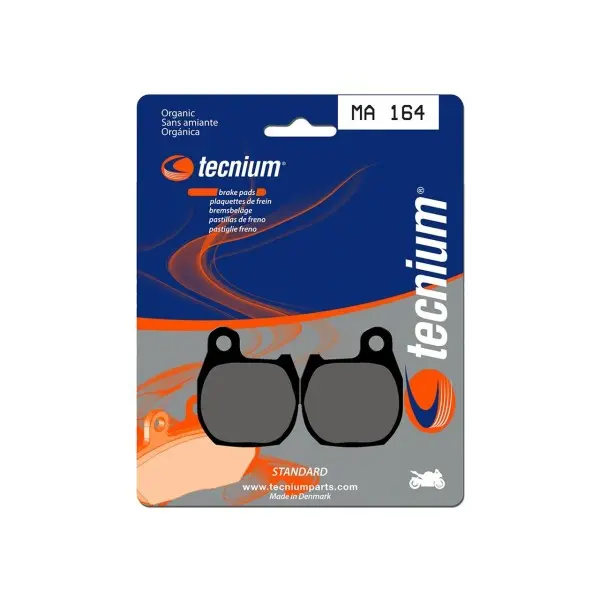 Plaquettes de frein TECNIUM route organique - MA164