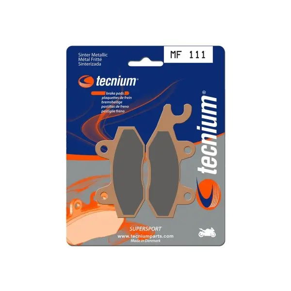 Plaquettes de frein TECNIUM Performance métal fritté - MF111