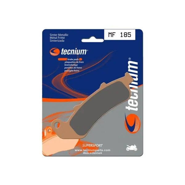 Plaquettes de frein TECNIUM Performance métal fritté - MF185