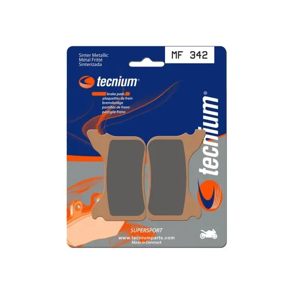 Plaquettes de frein TECNIUM Performance métal fritté - MF342