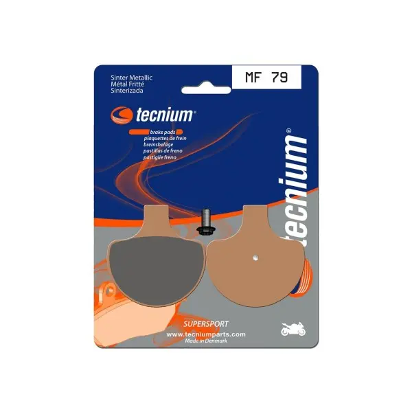 Plaquettes de frein TECNIUM Performance métal fritté - MF79