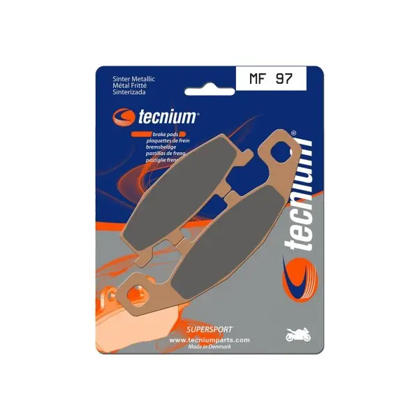 Plaquettes de frein TECNIUM Performance métal fritté - MF97
