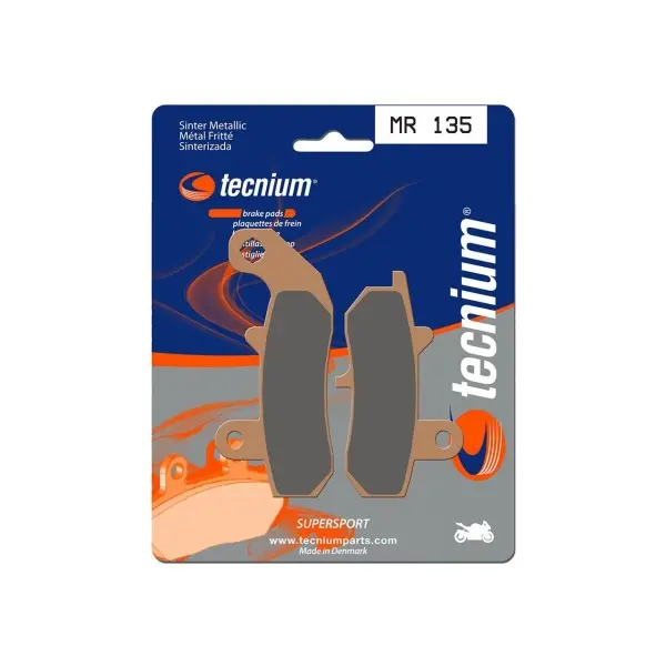 Plaquettes de frein TECNIUM Performance métal fritté - MR135