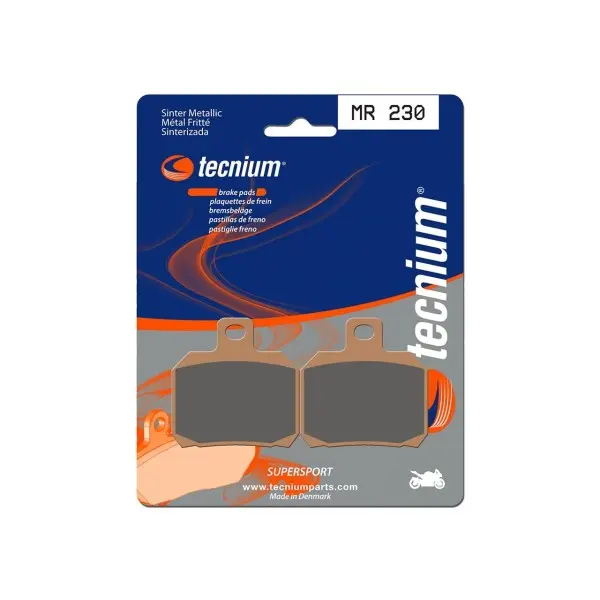 Plaquettes de frein TECNIUM Performance métal fritté - MR230