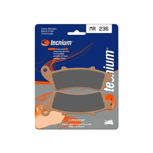 Plaquettes de frein TECNIUM Performance métal fritté - MR236