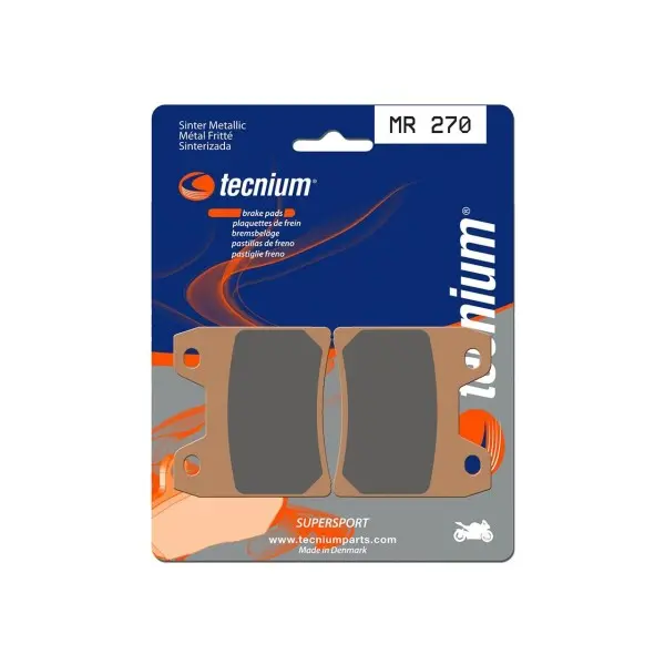 Plaquettes de frein TECNIUM Performance métal fritté - MR270