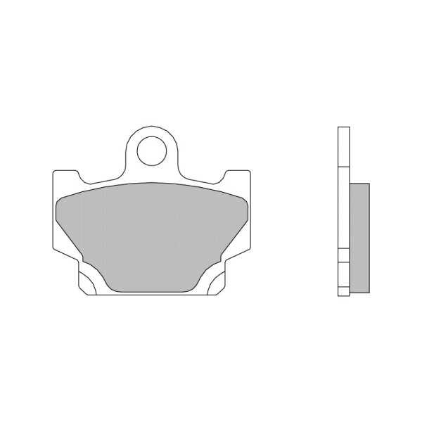 Plaquettes de frein BREMBO 