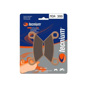 Plaquettes de frein TECNIUM MX/Quad métal fritté - MOA399
