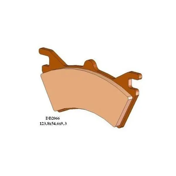 Plaquettes de frein TECNIUM Off-Road/Quad métal fritté - DB2066-QDN