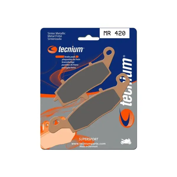 Plaquettes de frein TECNIUM Performance métal fritté - MR420