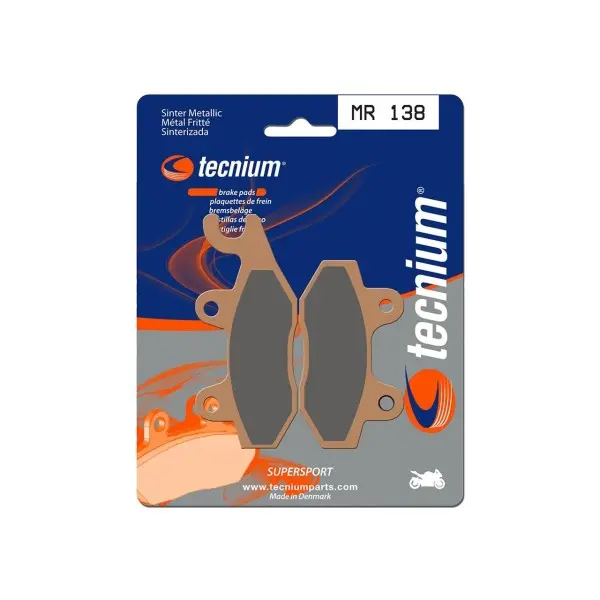 Plaquettes de frein TECNIUM Performance métal fritté - MR138