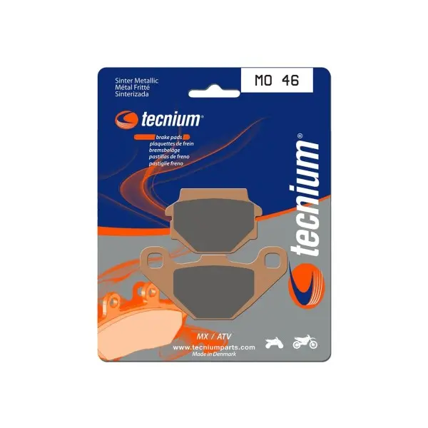Plaquettes de frein TECNIUM MX/Quad métal fritté - MO46