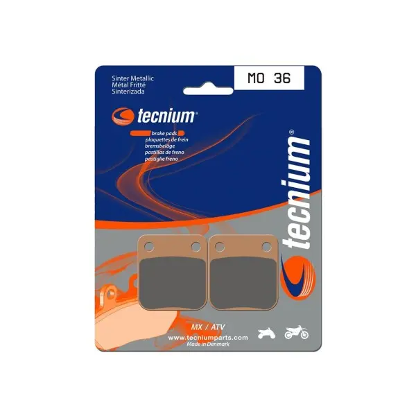 Plaquettes de frein TECNIUM MX/Quad métal fritté - MO36